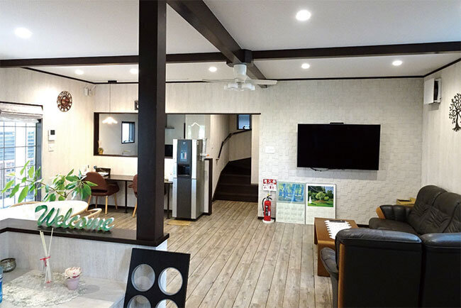 本社ビルに隣接して建てられた「VIPルーム」は取引関係者の応接や従業員の休憩・懇親会などに幅広く活用されている