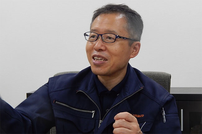 「プラスチック切削技術を極めたい」と話す鳥羽社長