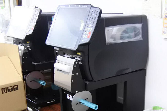 食品表示ラベルプリンター