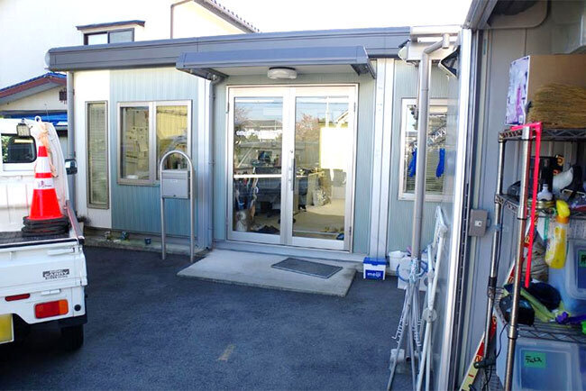 前橋市内にある有限会社プロジェクトの本社事務所