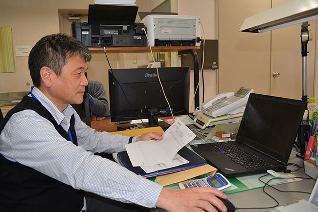 延べ1,500日分の職員の勤務実績を5日程度で打ち込んでいたという