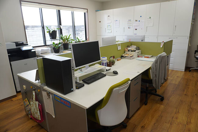 小西のオフィスの様子