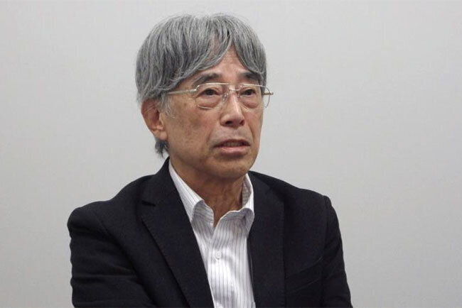 「のぼり旗のつくり方を教えてくれた岐阜の会社は大恩人」と語る武田浩志社長