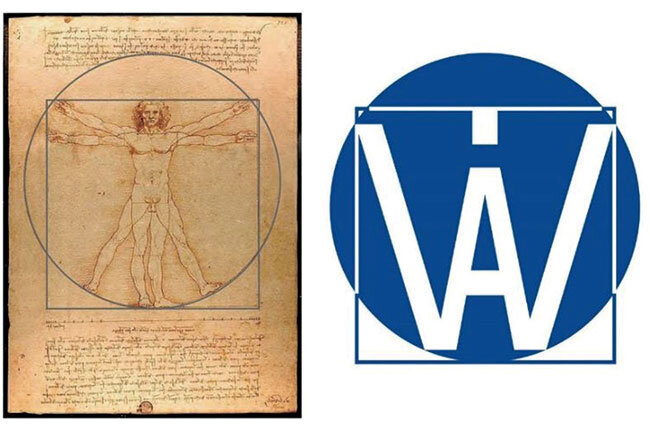 「W」と「A」を組み合わせたコーポレートマーク