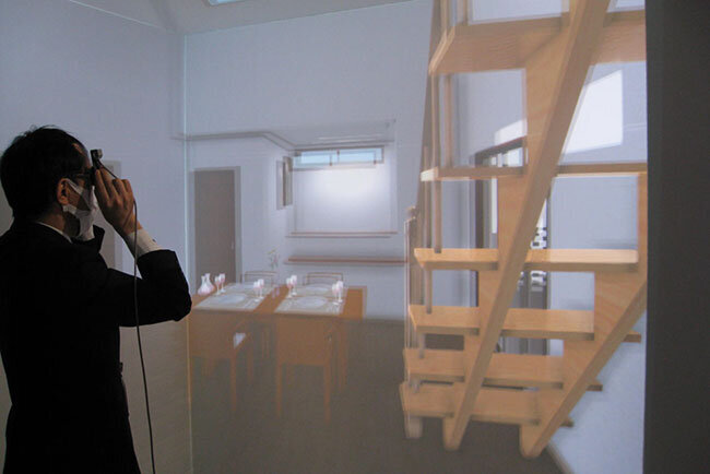 3Dバーチャル 住宅展示場のデモ