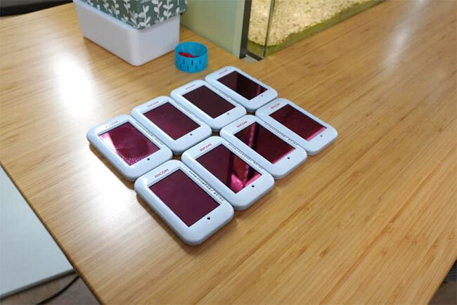 新規事業開発部が導入した固体型色素増感太陽電池を備えたCO2センサー