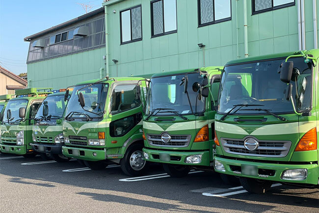 関東実行センターが所有する作業車