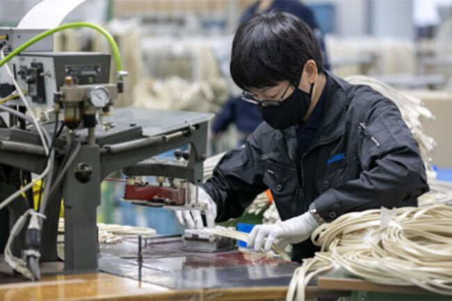 水道凍結防止ヒーターの製造工程