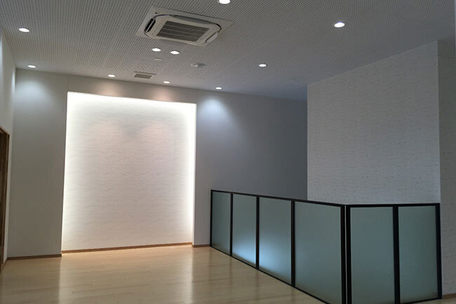 商業施設の施工現場