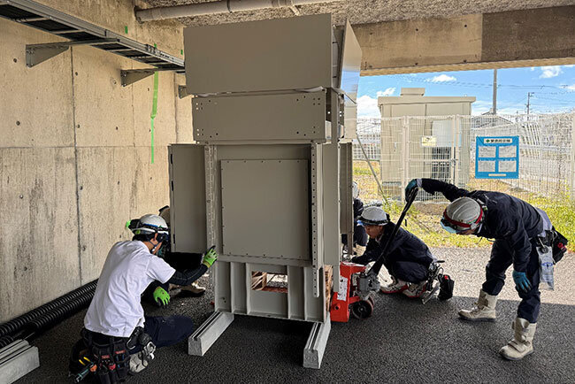 若い現場技術者の育成にも注力