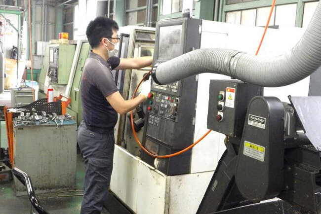 多能工化が強みの製造現場