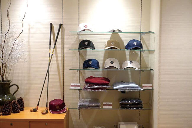 オリジナルグッズなどを販売しているショップ