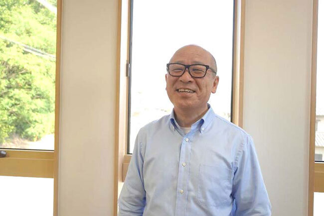 事業領域の拡大や進化する3D-CADについて明るく語る田中社長