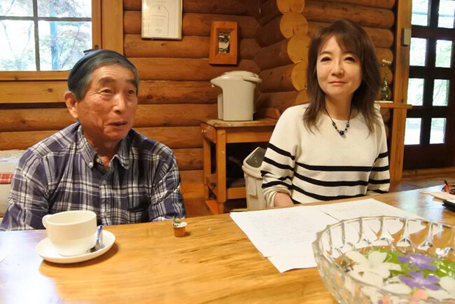 今後の計画について語る齋藤会長（左）と佳江社長