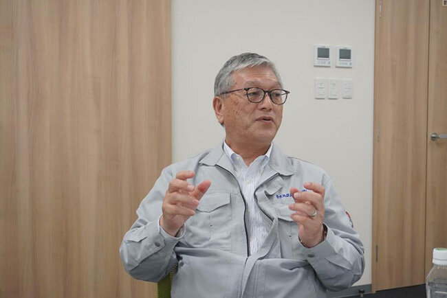 清水地区建設事業協同組合の望月清司専務理事