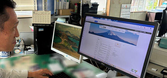 ホームページ作成システムを使ってホームページを編集する