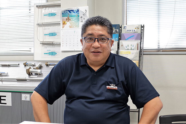 昭和螺旋管製作所茨城工場の田野尻豊・生産課長