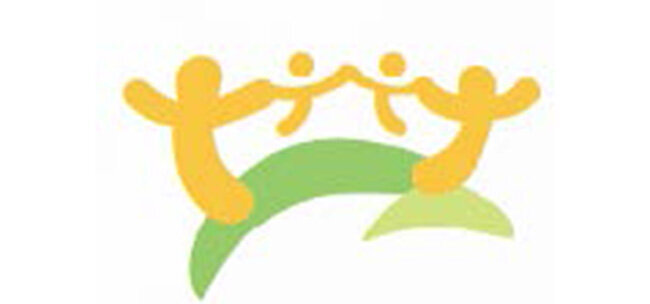 『共』という漢字をモチーフにした当園のロゴ