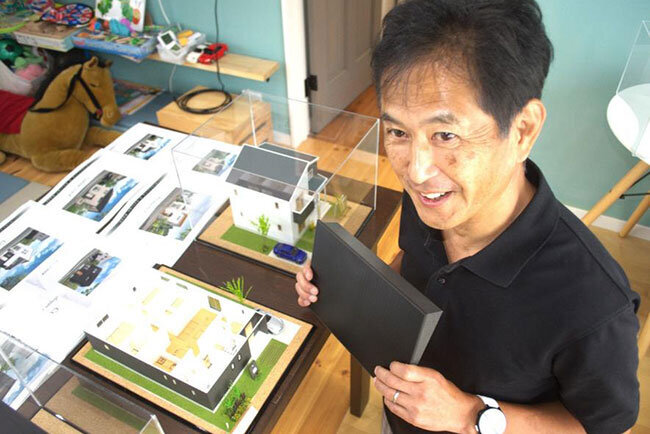 かつては住宅の模型を作って、顧客への説明をすることもあったという