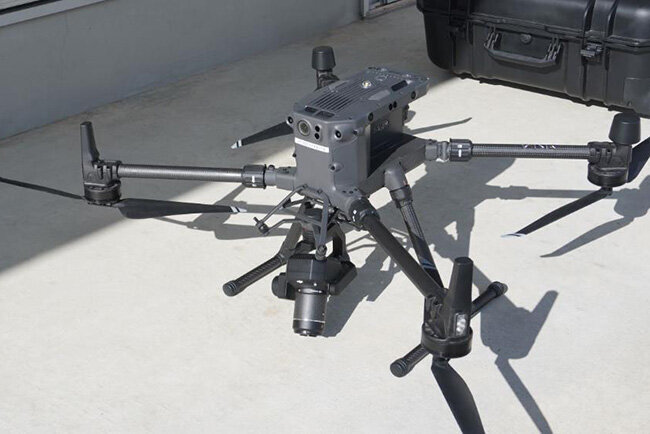 トーソクが導入している空中からの測量に活用するドローン