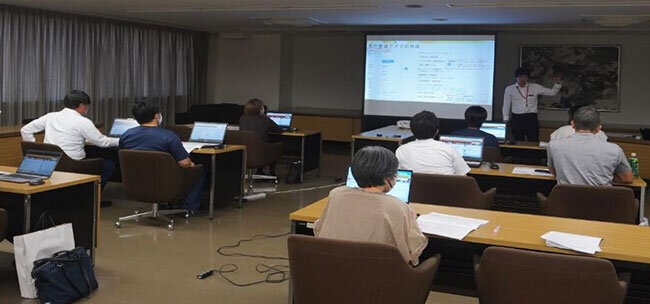 業務ソフトの作成を体験するクラウド型の業務支援システムのセミナー