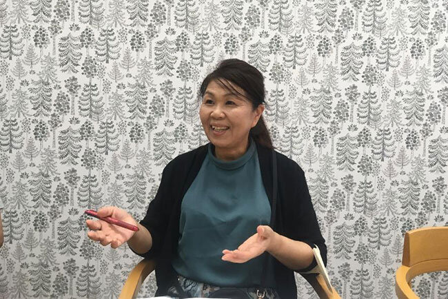 土台が大切、基礎が大切と話す三富施設長