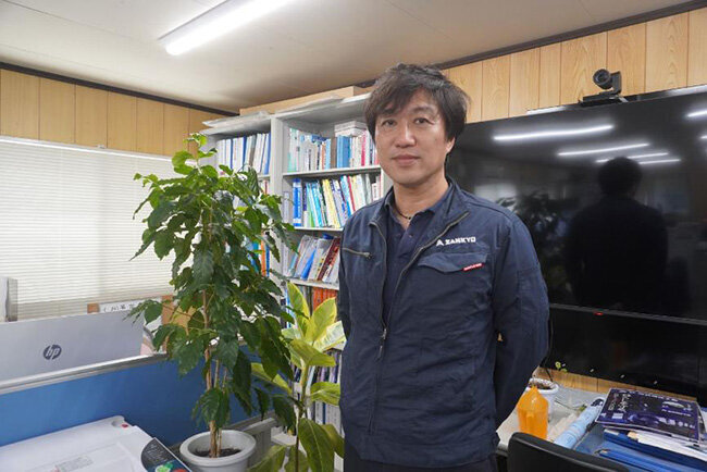 三共機械工業の三宅務代表取締役社長