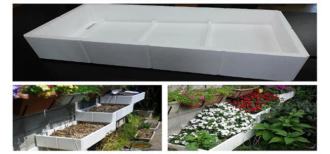 三共機械工業が販売する水質浄化システム、「花水土（はなみづち）」