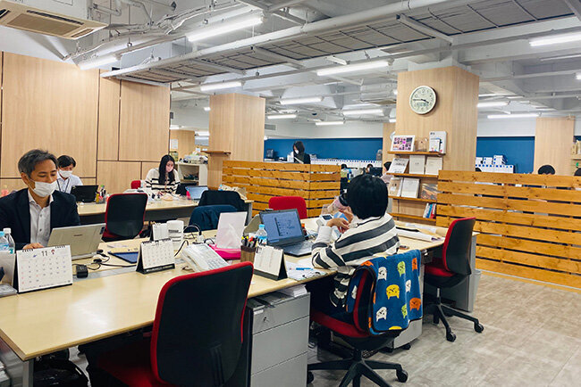 多角的に事業を展開するニューコ・ワンのオフィス