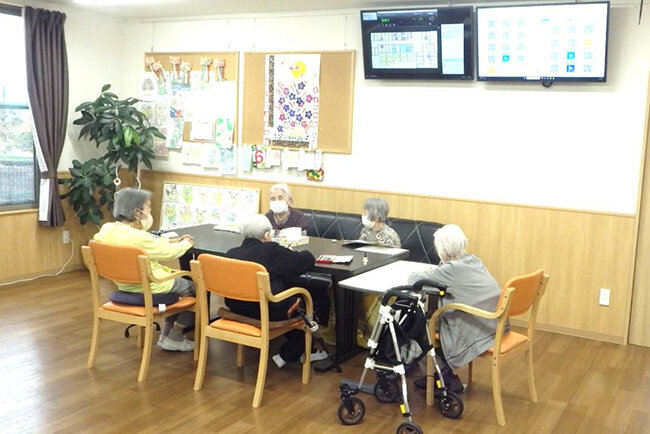 リピート利用者が多いショートステイきずなの食堂