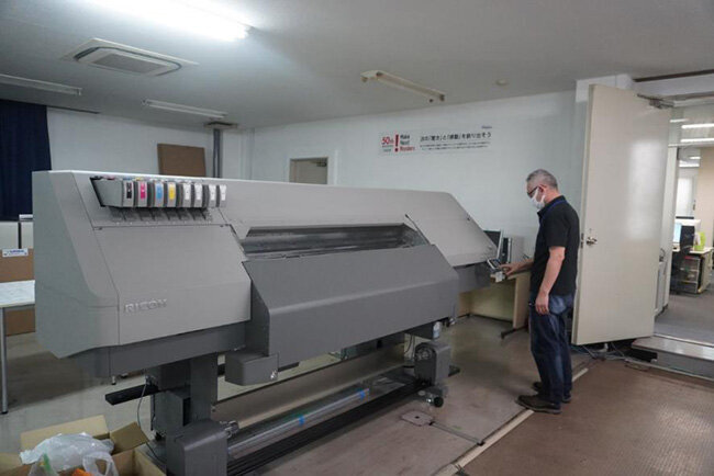 ファビオが導入している大判印刷機