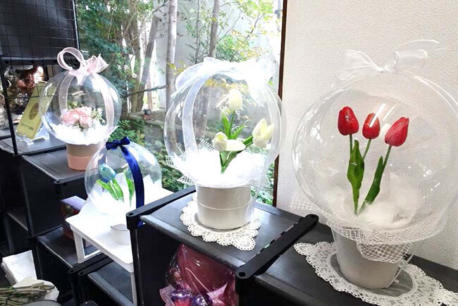 慶事にバルーンアートは人気上昇　収益事業への期待も膨らむ