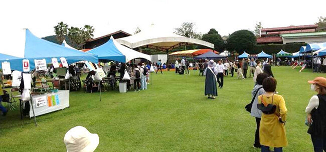 地域との交流イベント「ハナノキフェス2024」の様子