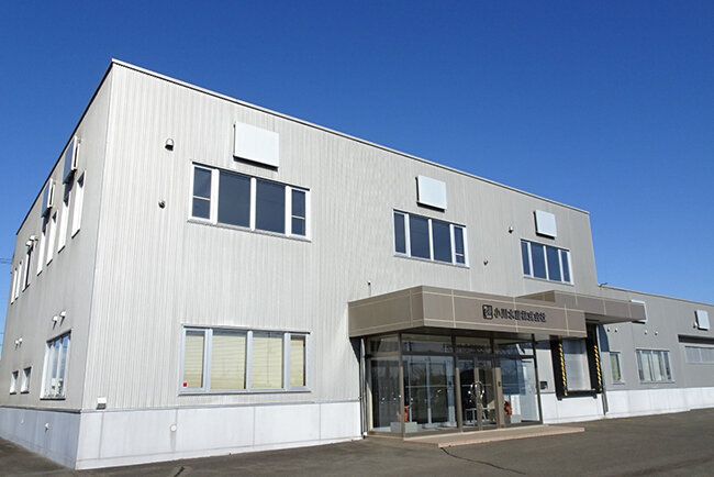 小川水産本社　　ICT化による工場の生産工程の効率化はウニ事業拡大を支える重要テーマとして今後も積極的に取り組む方針だ