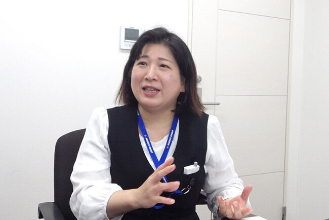 「デジタル化で総務・経理の業務は大幅に効率化できた」と語る大歳真由美総務部長