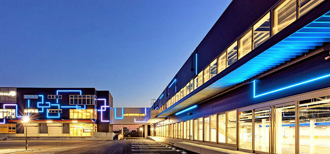 DX化が進む常滑工場の外観