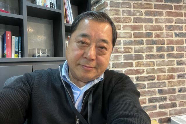 システム導入のメリットを語る照沼社長