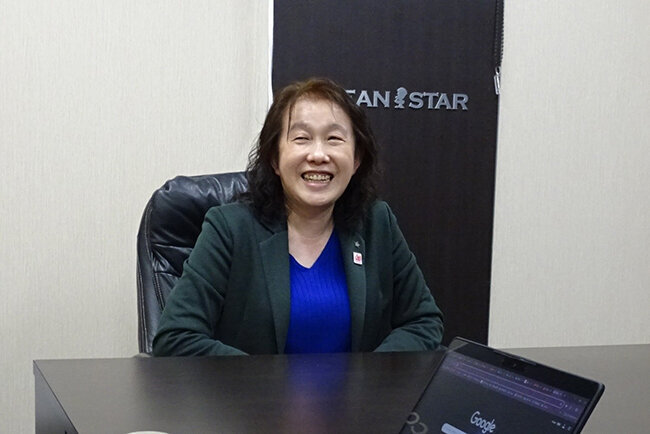小島由起恵社長は「女性従業員が輝ける会社にしたい」という気持ちで事業拡大に邁進（まいしん）してきた