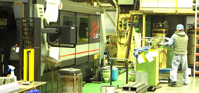 機械化で生産性が高まった製作現場