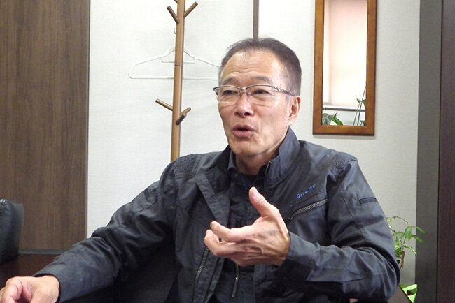 「本当に大きなプレッシャーの中での出発でした」と語る田中善和社長
