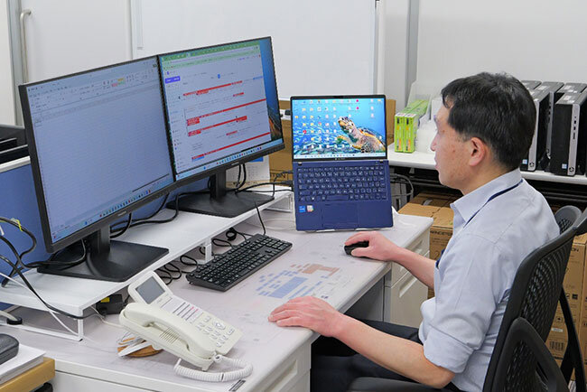 ICT化を推し進めていくIT推進企画室　落合室長