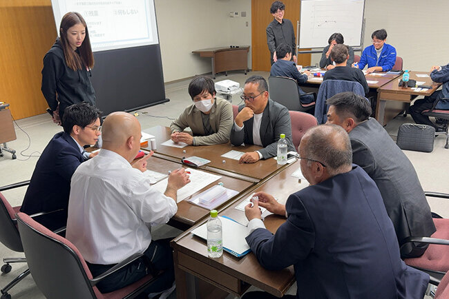 2024年9月から2025年1月にかけて開催されたDX経営塾の様子
