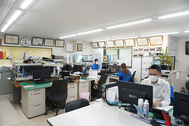 東建設のオフィス