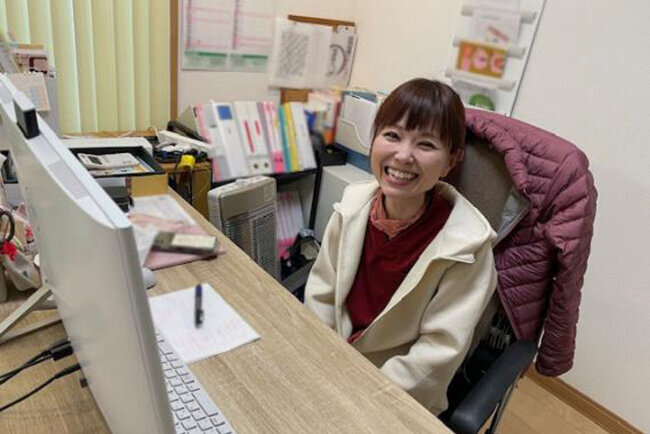 石川代表。熱い思いで「まる」を開設した