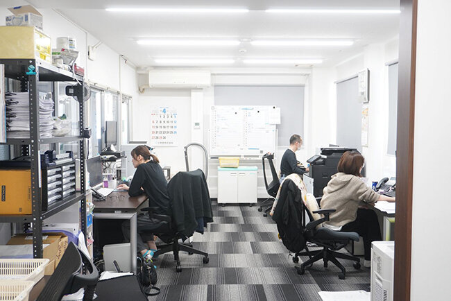 ソウダ製作所のオフィスの様子