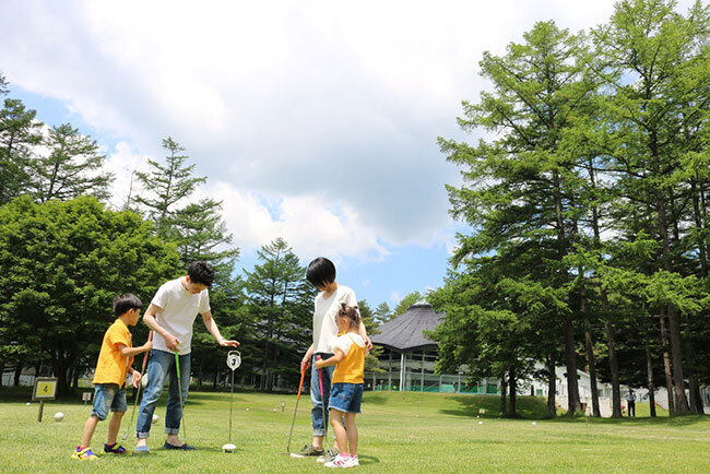 ホテルヴィレッジのパターゴルフ場