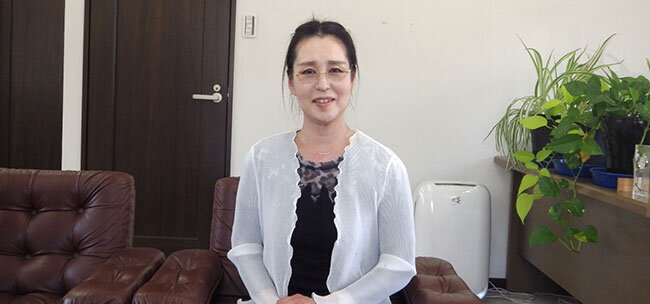 「当社は人材が強みなんです」と語る濱橋知子社長