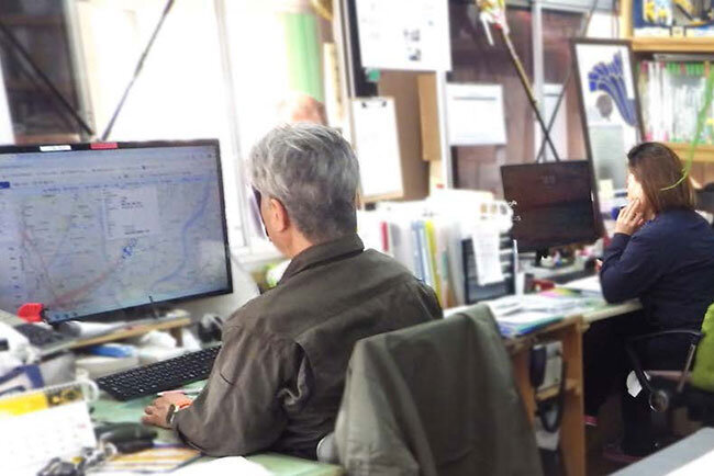 業務の効率化が進んだ長岡京市の事務所