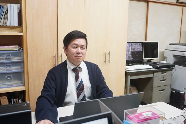 企画営業課の山中信哉課長