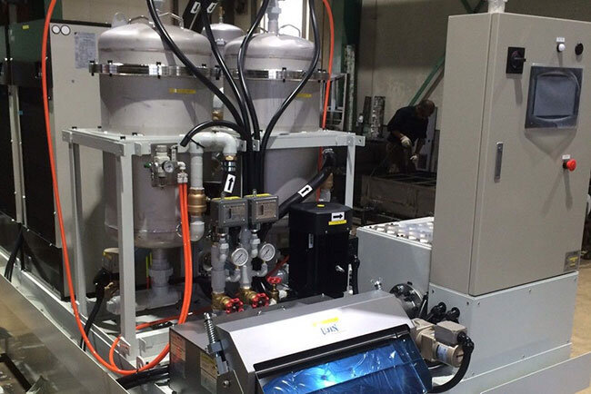 kegが製造、販売している金属加工液向けの濾過装置「リクレアン」